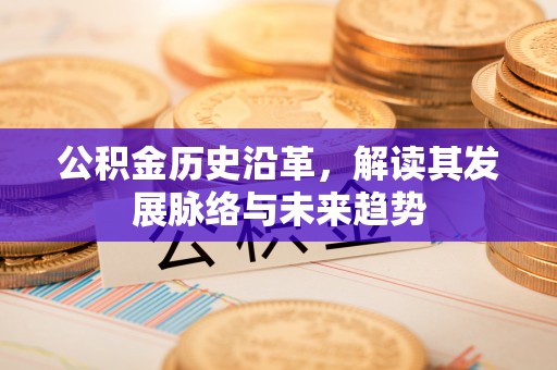 达坂城公积金历史沿革，解读其发展脉络与未来趋势