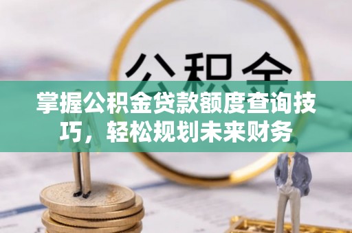 达坂城掌握公积金贷款额度查询技巧，轻松规划未来财务