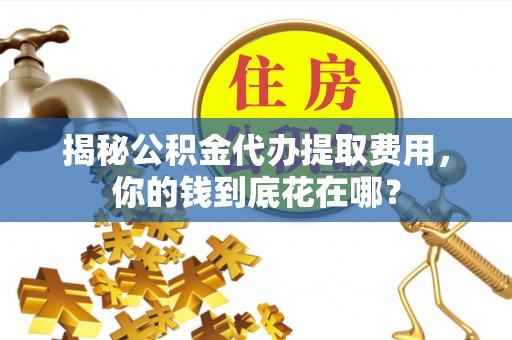 达坂城揭秘公积金代办提取费用，你的钱到底花在哪？