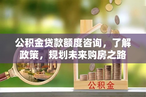 达坂城公积金贷款额度咨询，了解政策，规划未来购房之路